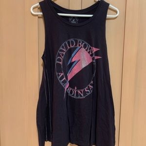 Free People David Bowie tank top.